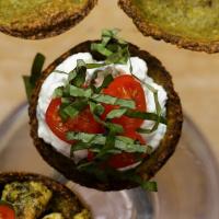 Herb Ricotta Broccoli Parmesan Cups Recipe by Tasty image