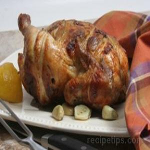 Garlic Lemon-Pepper Rotisserie Chicken Recipe_image