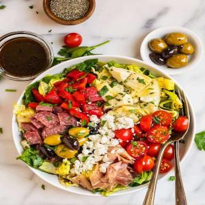 Antipasto Salad | Easy, Low Carb, and Great for a Crowd_image