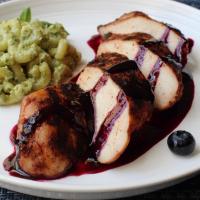 Red, White, and Blueberry Grilled Chicken image