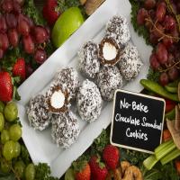 No-Bake Chocolate Snowball Cookies image