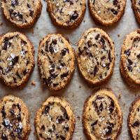 Salted Chocolate Chunk Shortbread Cookies image