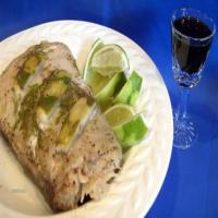 Halibut Roast With Tequila Liqueur and Lime image