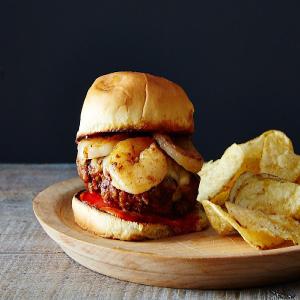 Mexican Chorizo and Garlic Shrimp Burger Recipe on Food52_image