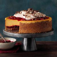 Pumpkin Cranberry Cheesecake_image