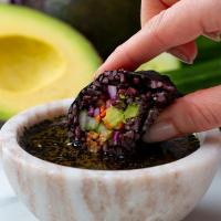 Vegan Black Rice Sushi Rolls Recipe by Tasty_image