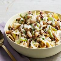 Creamy Parmesan Pasta Salad with White Beans and Sun-dried Tomatoes_image