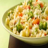 Cheesy Vegetable Risotto image