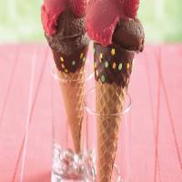 Chocolate Mousse Cones image