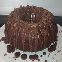 Chocolate-Glazed Chocolate Bundt Cake_image