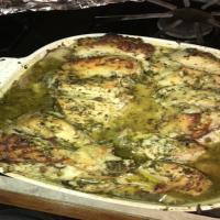 Chicken and Potatoes With Pesto image