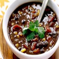 Spicy Black Bean Soup_image
