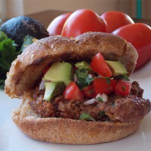 Chipotle Burgers with Avocado Salsa_image