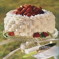 Strawberry Basket Cake image