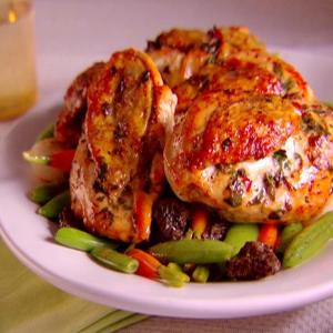 Herbed Chicken with Spring Vegetables image