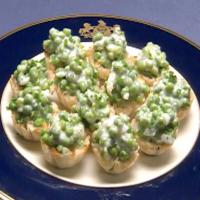 English Peas Cheese Tartlets_image