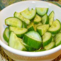Cucumbers in Vinegar image