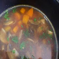 Mushroom Vegetable Soup image
