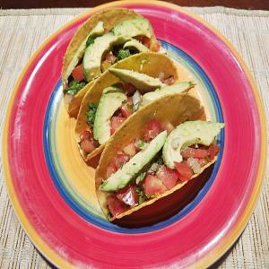 Fish and Veggie Tacos image