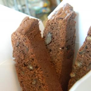 Hot Chocolate Chestnut Biscotti image