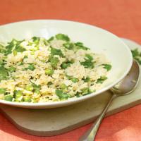 Rice with Peas and Cilantro image