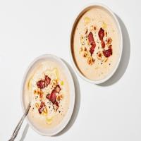 Cauliflower Soup with Hazelnuts and Bacon image