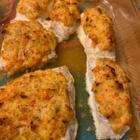 Crab Crusted Grouper image
