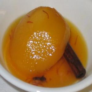 Pears in Honey & Saffron_image