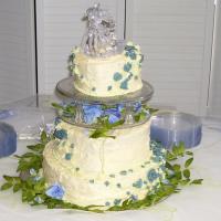 White Chocolate Wedding Cake image