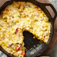 Quick Corn and Pepper Jack Frittata_image
