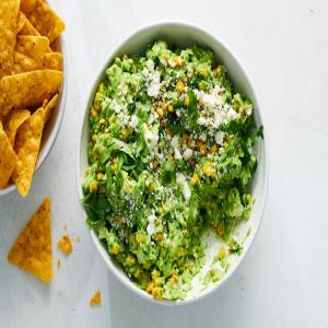 Guacamole With Grilled Corn_image