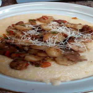 Shrimp With Cheese Grits image