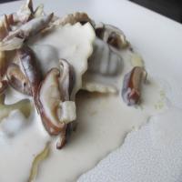 Best Creamy Marsala Wine Sauce over Mushroom Ravioli_image