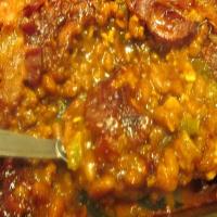 Meaty & Lean Baked Beans W/ Ground Chicken_image