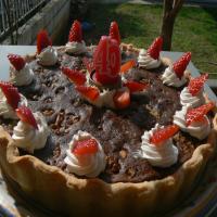 Fudge Walnut Pie image