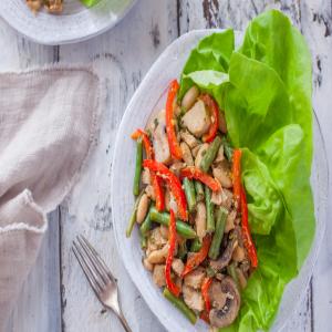 Warm Chicken and White Bean Salad (Diabetic)_image
