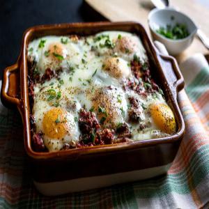 Indian-Spiced Tomato and Egg Casserole_image