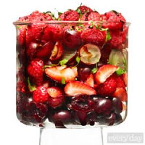 Red Fruit Salad with Balsamic Vinegar & Basil Recipe - (4.5/5)_image