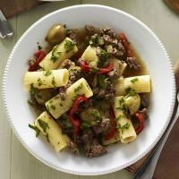 Rigatoni with Beef and Green Olives_image