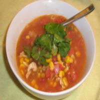 Chicken Corn and Tomato Chowder image
