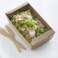 Bulgur & broad bean salad with zesty dressing image