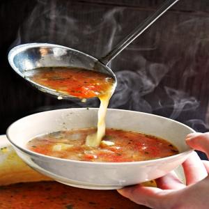 Hearty Veggie Soup - Perfect for Cold Winter Days!_image