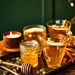Honey & ginger spiced mulled cider_image