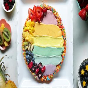 Inga's Rainbow Custard Tart Recipe by Tasty image