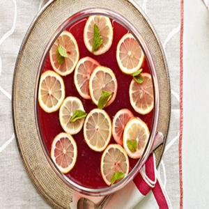 Pomegranate-Lemonade Punch image