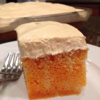 Orange Creamsicle Poke Cake_image