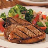 Tangy Grilled Pork Chops image