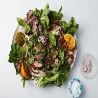 Sweet and Salty Grilled Pork With Citrus and Herbs image