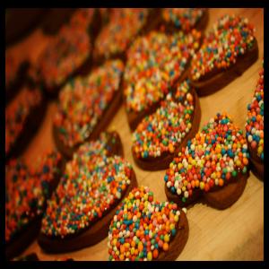 Double Chocolate Freckle Cookies (Biscuits)_image