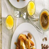 Mascarpone-Stuffed French Toast with Salted Caramel-Banana Sauce_image